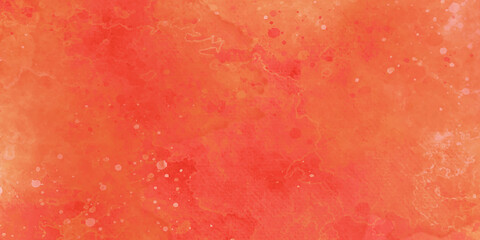 Red and yellow Wall grunge texture with red tones. Vintage red abstract grunge tuxture background. Hand drawn vector design, hand drawn painting on apaper textured illustration, Pastel colorful water.
