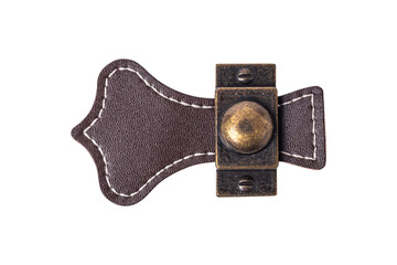 Furniture fittings details on a white background