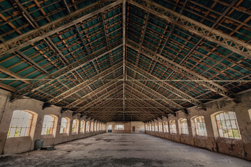 old abandoned building