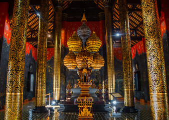 Royal Park Rajapruek, botanical garden and pavilion in Chiang Mai, Thailand