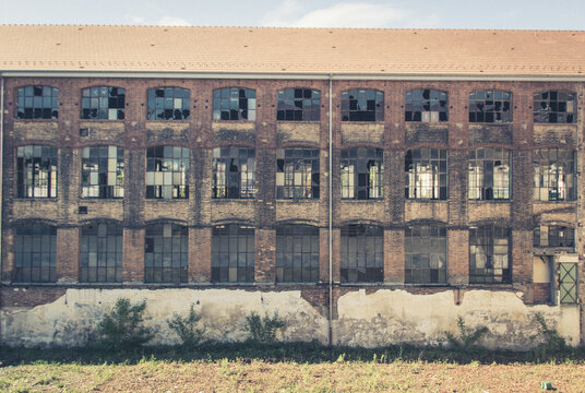 ancienne usine japy &agrave; Beaucourt. Une usine d&eacute;saffect&eacute;e et abandonn&eacute;e