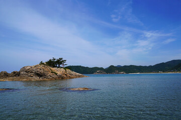 Obraz premium 向島恵比寿神社（鳥取県 岩美町） 