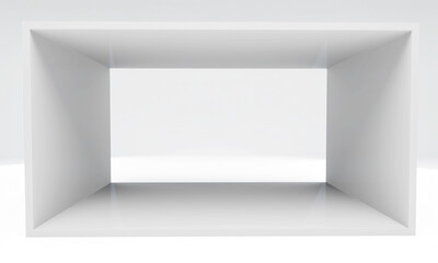 Minimal Backdrop Scene Wall Corner Mockup 3D render