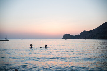 Family holiday on the coast of Greece is idyllic, disconnect from the hustle and bustle of city...