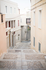 Syros Cycladic Island, the capital of the Cyclades, perfect place for tranquil holiday and ideal to enjoy pristine, empty beaches, traditional villages, excellent gastronomy, and local music