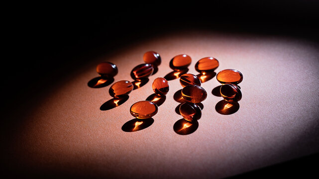 immune prevention supplement red pills isometric view. toco-sorb supplement softgels in lowkey