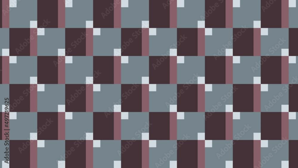 Aufkleber motion graphic background in a flat design with geometric elements. seamless geometric background wi