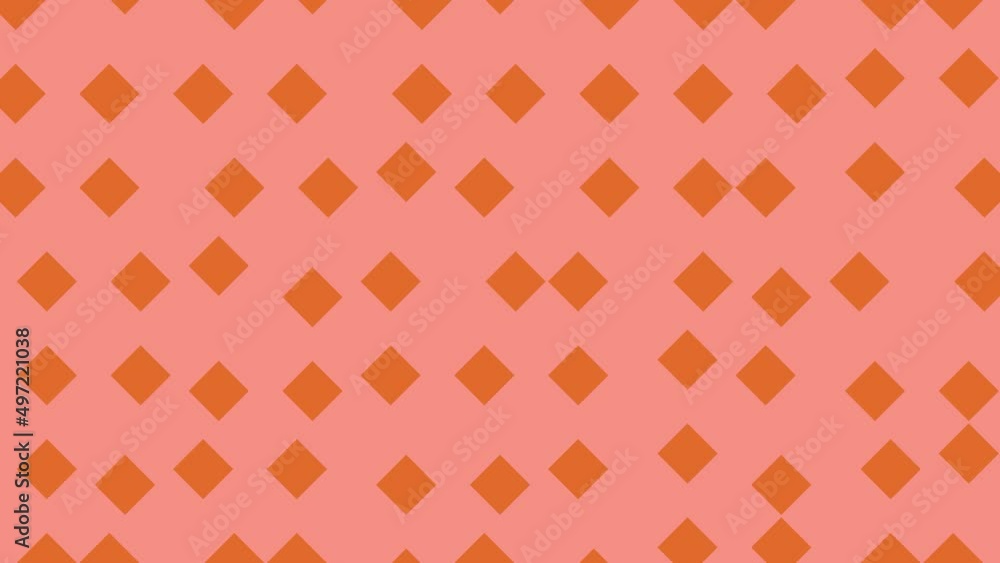 Aufkleber abstract seamless loop animated background with multicolor geometric shapes. motion graphic pattern 