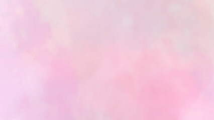  Watercolor background with Hand painting soft pink splashes for artistic banner, template postcard design. Soft pink background with pattern and soft pink watercolor backgrounds white.