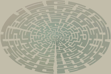 gray metallic Illustration unusual drawing interesting abstract light beige, brown background, pastel colors blank layout