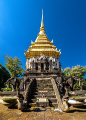 Fototapeta premium Wat Chiang Man in Chiang Mai Thailand
