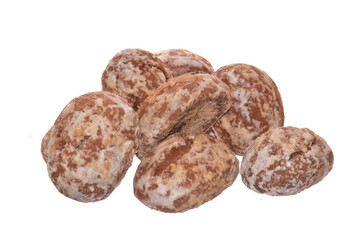 gingerbread isolated on white background
