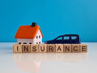 Home insurance car transport quality assurance closeup
