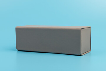 Gray empty rectangular box for branding, presentation and mockup