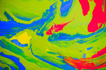 abstract painting, the picture is written by the author of the photo 