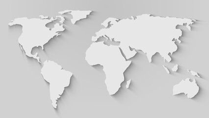 Fototapeta na wymiar World Map Dots Business Electronic Communication Hubs Clean