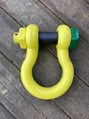 25 t Bow shackle. towing and lifting.