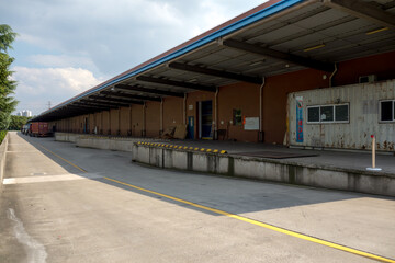 Transportation terminal of a building
