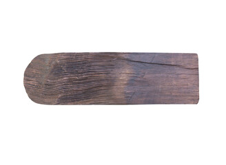 old wooden planks isolated on white background