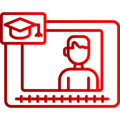 Online learning Icon