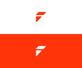letter f logo design