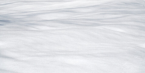 Fototapeta na wymiar Snow plain, snow on a sunny day