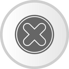 Obraz premium Cancel Vector Icon