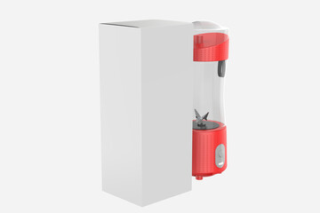 Portable Electric USB Juice Maker .Juicer Bottle Blender Grinder Mixer. 3d illustration