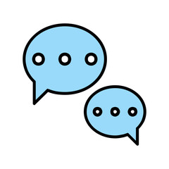 Speech Bubble Vector Icon
