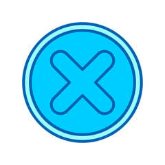 Fototapeta premium Cancel Vector Icon