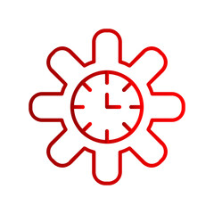 Time Management Vector Icon