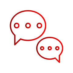 Speech Bubble Vector Icon