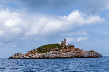 Corsica island, France. Sights and Landscapes of Corsica Island