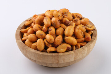 Indian high protein rich snack, Roasted masala PEA NUTS