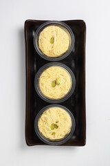 Soan Papdi or Son roll or Patisa, popular sweet from India.