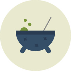 Cauldron Vector Icon