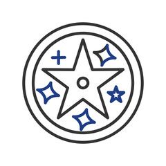 Pentagram Vector Icon