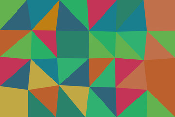 Abstract background with layered wave and geometric pattern