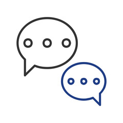 Speech Bubble Vector Icon