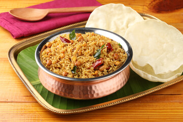 Temple Puliyodharai / Puliyogare / Tamarind Rice - Tangy and spicy South Indian rice,Tamarind rice...