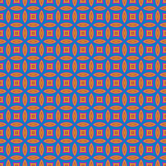 Repetitive abstract background. Design for textiles, prints, fabrics, decor Fashion print. 3D render