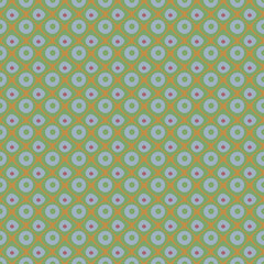 Repetitive abstract background. Design for textiles, prints, fabrics, decor Fashion print. 3D render