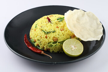 lemon rice traditional south indian recipe