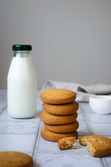 cookies with milk