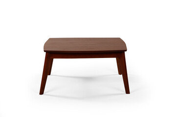 coffee table isolated on white background
