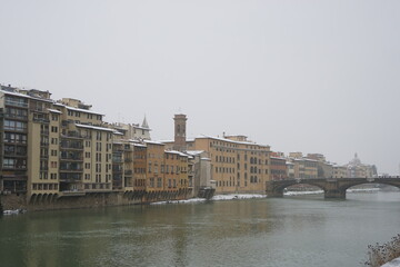 firenze innevata