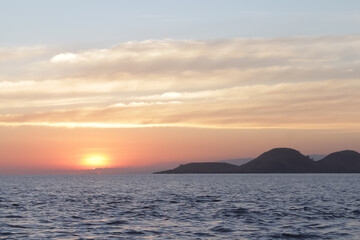 Obraz premium sunset over the sea