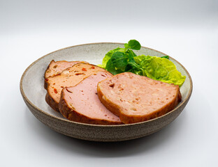 Leberkäse - Fleischkäse variation, Chili,Käse,Normal.