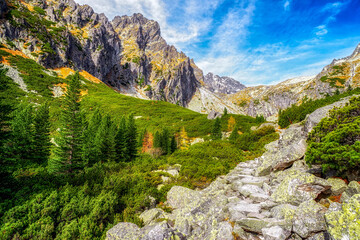 Beautiful valley in High Tatras mountains, Slovakia © Jaroslav Moravcik