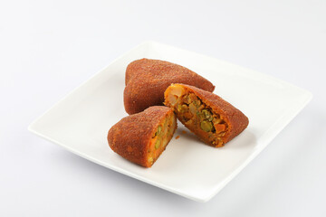 Cutlets an asian starter made of vegetables bound with potato & fried